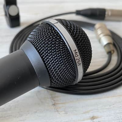 1988 Unitra Tonsil MD-268 Vintage Cardioid Dynamic Microphone Made In Poland image 4