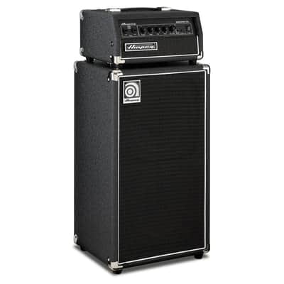 Ampeg MICRO-CL Micro-CL Bass Amp Stack - 100-Watt Head with 2 x 10 Cabinet image 2