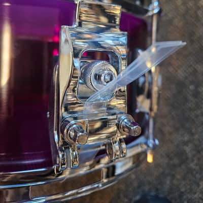 RL Drums Purple Acrylic 12"x 5.5" snare drum image 4