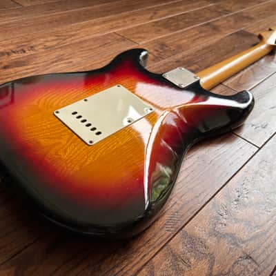 1981 Greco Spacey Sounds Electric Guitar Sunburst MIJ Fujigen Japan image 11