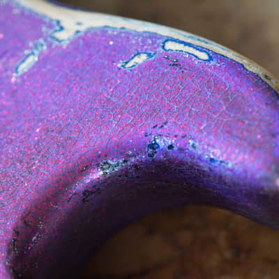 Fender American Stratocaster Magenta Sparkle Heavy Relic Custom Shop Texas Specials image 13