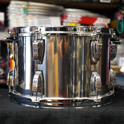 Ludwig USA LT882 12" Stainless Steel Tom w/ Chrome Hardware | 8x12" image 4