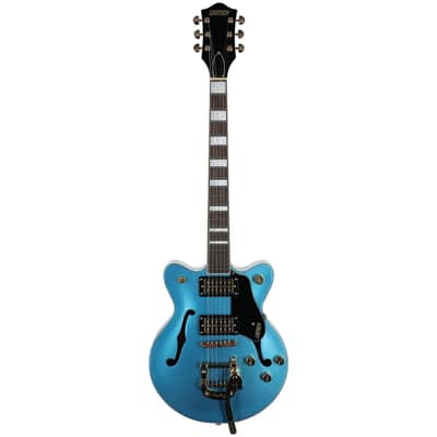 Gretsch G2655T Streamliner Center Block Junior Electric Guitar with Bigsby Tremolo, Riviera Blue image 3