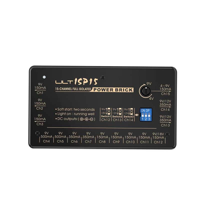 Quick Shipping! Lilt ISP-15 High Quality Isolated Power Supply with DC Cables image 1