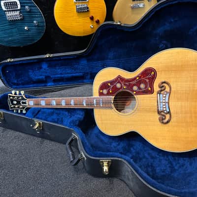 Gibson SJ-200 2003 Antique Natural Jumbo Acoustic Guitar Made In USA With Case image 23