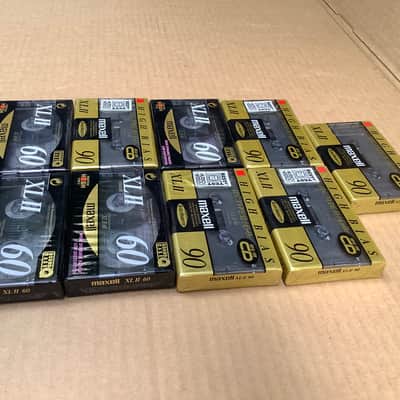9 x Maxell XL2 XL II high bias 60 90 cassettes new sealed image 3