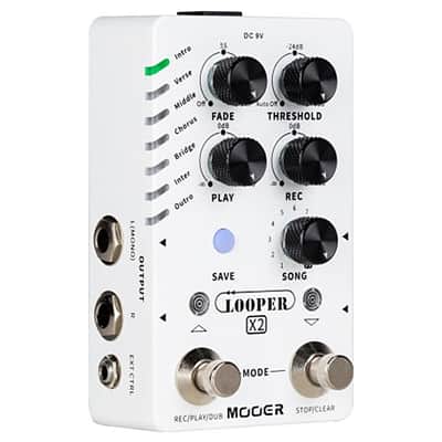 Mooer Looper X2 - Stereo Looper Pedal image 1