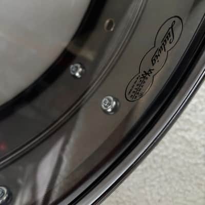 Ludwig LB416 Black Beauty 5x14" 10-Lug brass image 5