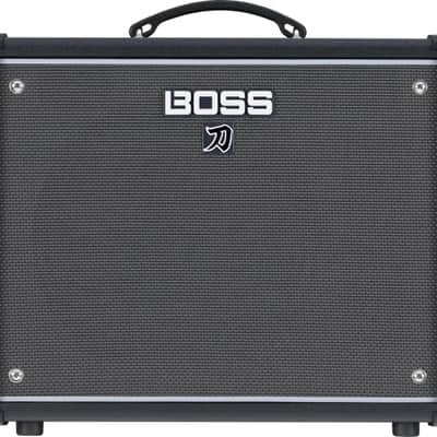 Boss Katana 50 EX Gen 3 Electric Guitar Combo Amplifier, 50W, Black image 1