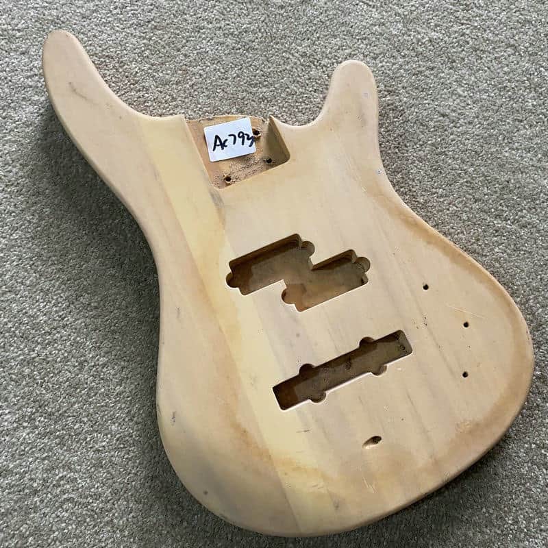 Basswood 4 String Precision P Bass Style Body image 1