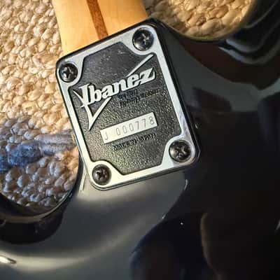 RARE Ibanez JS1-BK Joe Satriani Signature HH 1990 Black image 15