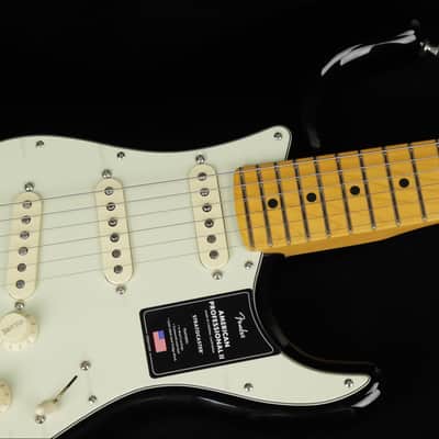 Fender American Professional II Stratocaster - MN BK (#177) image 8