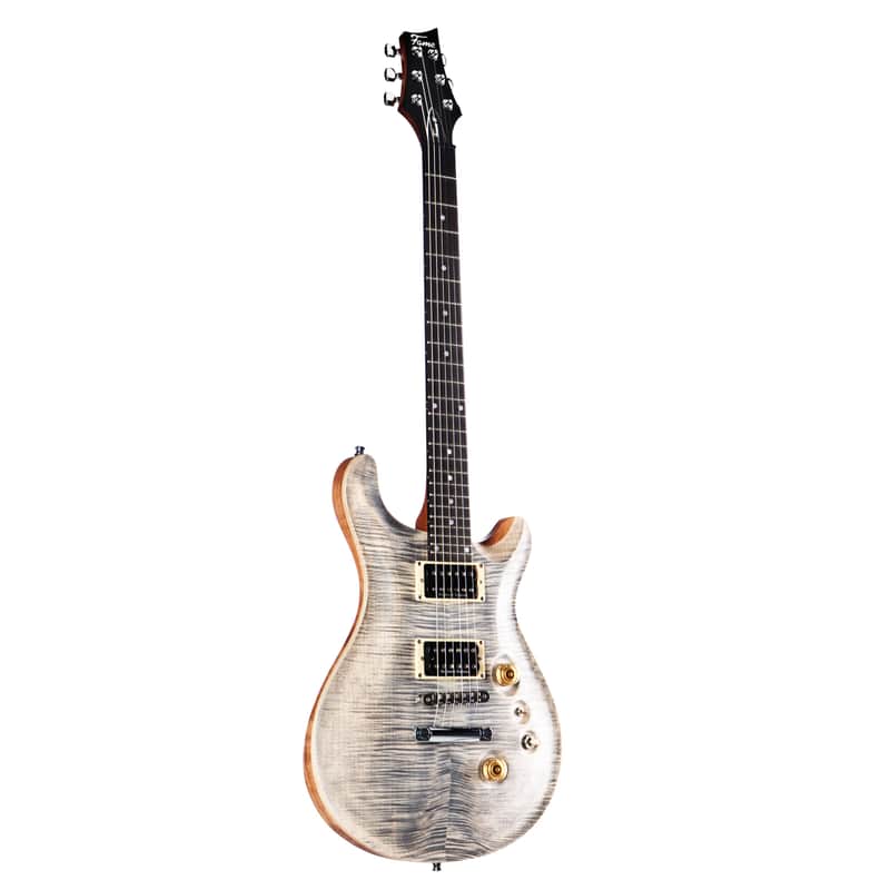 Fame Forum IV Modern (Stonewashed Grey Satin) - Electric Guitar image 1