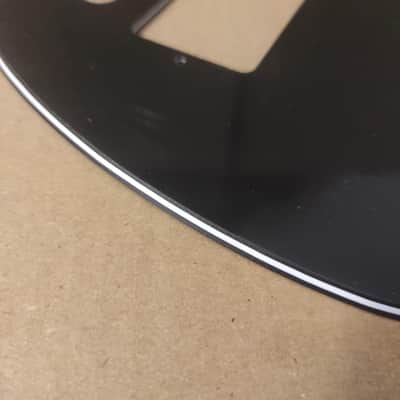 Black 3 ply 5 Holes Pickguard for Telecaster with Humbucker image 2