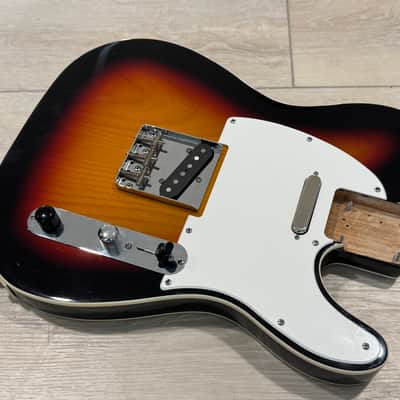 2016 Fender Squier Classic Vibe 60s Telecaster Custom Sunburst ALDER Body Loaded image 2