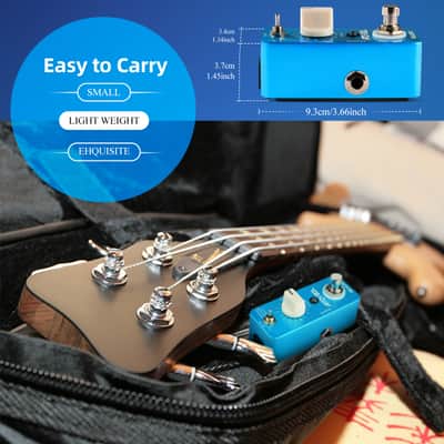 MOOER 3 Effects Modes Harmony/Pitch Shift/Detune Guitar Effect Pedal Pitch Box image 5