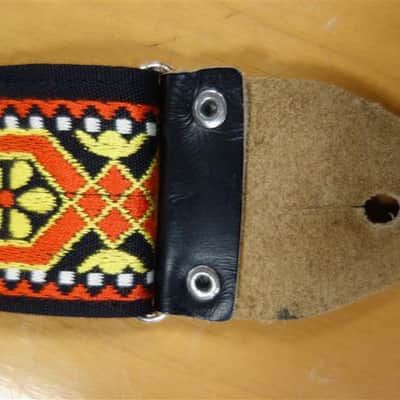 Vintage 60/70s guitar strap Japan Ace Style #23 image 5
