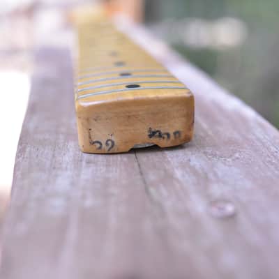 1972 Vintage Fender Stratocaster 3-Bolt NECK Maple Original Frets 1970's Strat Guitar image 13