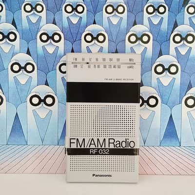 Panasonic RF-032 Rare Vintage FM/AM Pocket Radio Working Analog Warranty image 2