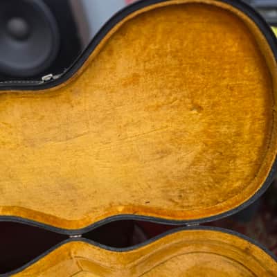Victoria Fender Coronado Gibson EB Bass Case Yellow Lined 1960s image 5