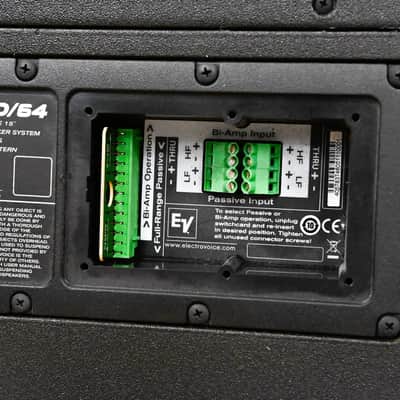 Electro-Voice (EV) EVH-1152D/64 15" 2-Way Passive Loudspeaker (PAIR) CG01YBR *ASK FOR SHIPPING* image 11