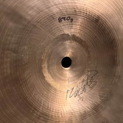 Vintage K. Zildjian Istanbul 1960's Made in Turkey jazz hi hat cymbal pair image 10