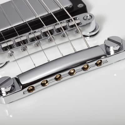 Schecter Stargazer-6 Electric Guitar. Left Handed Gloss White image 7