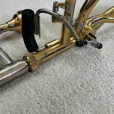 Jupiter JSL-538 ergonomic Bb/f small bore tenor trombone image 9