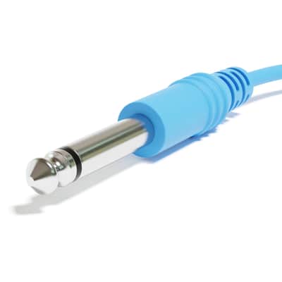 ExcelValley [6A-Pack | 180 cm - 70.87"] Mono Instrument Guitar Cable - Patch Lead TS 6.35mm 1/4" Eurorack Synth Synthesizer image 4
