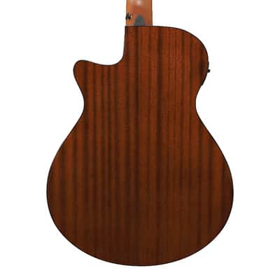 Ibanez AEGB25E Acoustic-Electric Bass Transparent Black Burst High Gloss image 2
