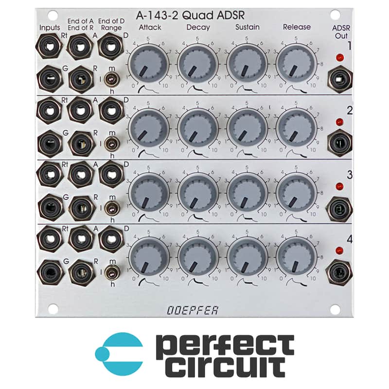Doepfer A-143-2 Quad ADSR Envelope Generator image 1