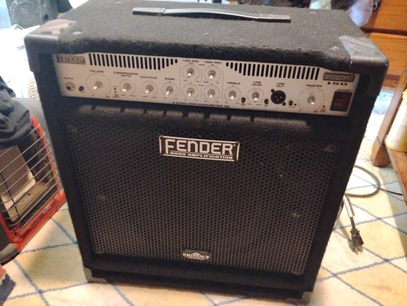 Fender Bassman 150 Mid 2000 - Black image 1