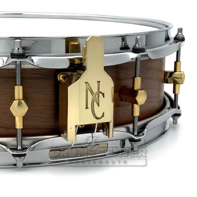 Noble & Cooley Solid Shell Classic Walnut Snare Drum 14x3 7/8 Natural Oil image 3