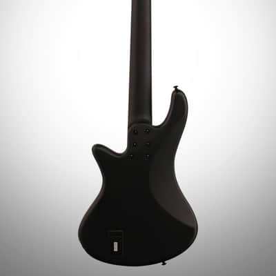 Schecter Stiletto Stealth-5 Electric Bass, 5-String, Satin Black image 5