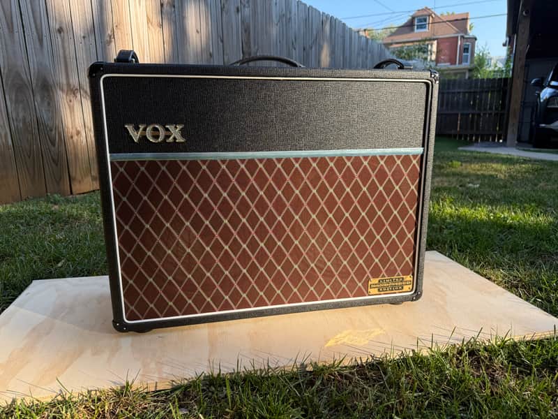 Vox AC30HW Limited Edition Hand-Wired 30-Watt 2x12" Guitar Combo 2003 - 2004 - Black image 1