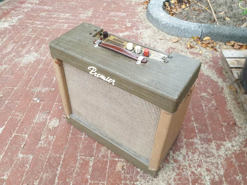 Premier B-160 Club Bass Amp 1960s 1x12 Combo image 1