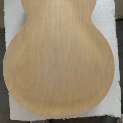 Single Cut Hollow Jazz Guitar Body DIY Project image 2