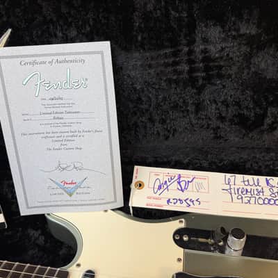 Fender Custom Shop Limited Edition Closet Classic ‘67 Telecaster 2005 - Firemist Silver image 12