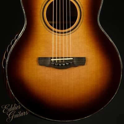 Kevin Ryan Paradiso Grand Concert - Western Red Cedar & Figured Rosewood image 3