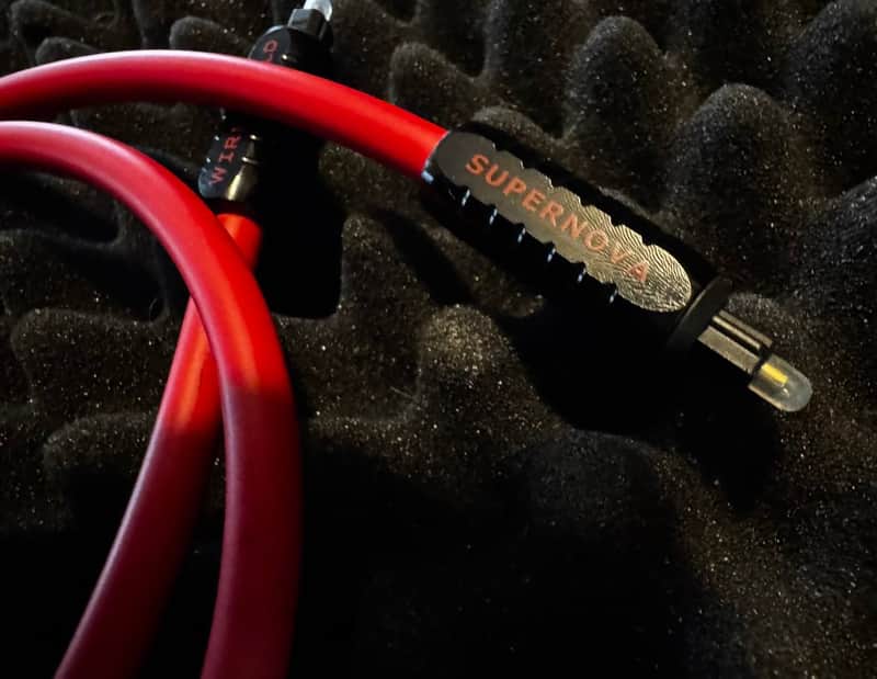 Wireworld SuperNova Toslink Glass Optical i 2021 - Red (TOSLINK/ADAT) image 1