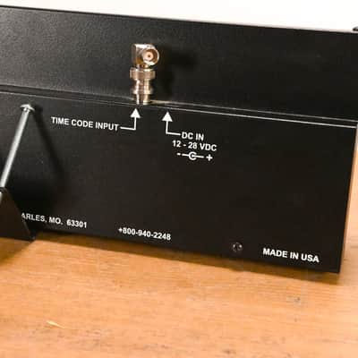 Masterclock TCD44 Time Code Display Studio Clock (NO POWER SUPPLY) CG01UW7 image 5