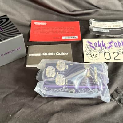 2026 MXR WYLDE AUDIO ZAKK SABBATH OVERDRIVE ARTIST SIGNATURE EDITION - SIGNED BY ZAKK WYLDE - Limited Edition of 250