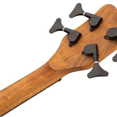 Warwick Pro Series Thumb BO 4 String Nirvana Black Transparent Satin Black Hardware image 8