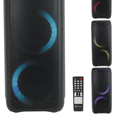 Rockville ROCK PARTY Dual 6.5" Wireless Rechargeable Karaoke Machine System+Mic image 2