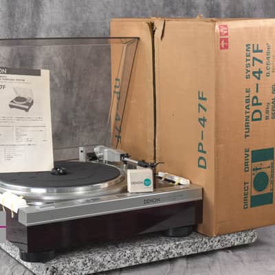 DENON DP-47F Direct Drive Fully Automatic Turntable in Excellent Condition image 1