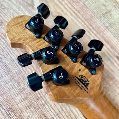 Ernie Ball Music Man BFR Axis Super Sport 2018 Buckeye Burl image 20