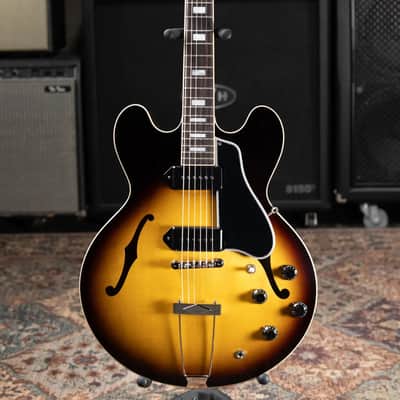 Gibson ES-330 Hollow Body Electric Guitar - Tobacco Burst with Hardshell Case image 4