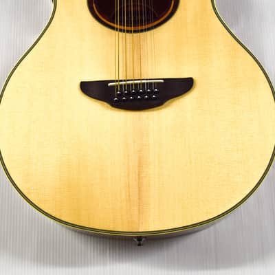 Yamaha APX700II-12 Thinline Acoustic/Electric Cutaway 12-String Guitar - Natural image 3