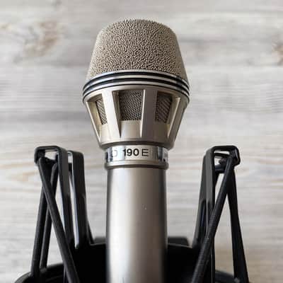 1976 AKG D190E Vintage Dynamic Microphone + Extras image 5