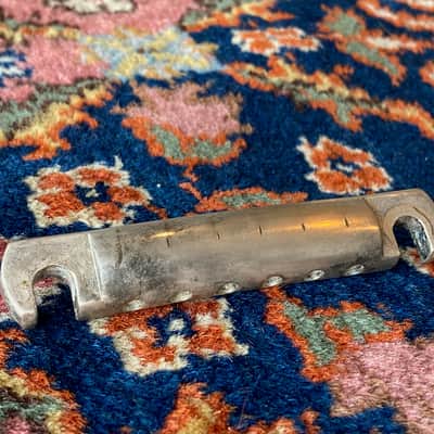 1968 1969 Gibson Les Paul Stoptail Tailpiece Aluminum lightweight image 2